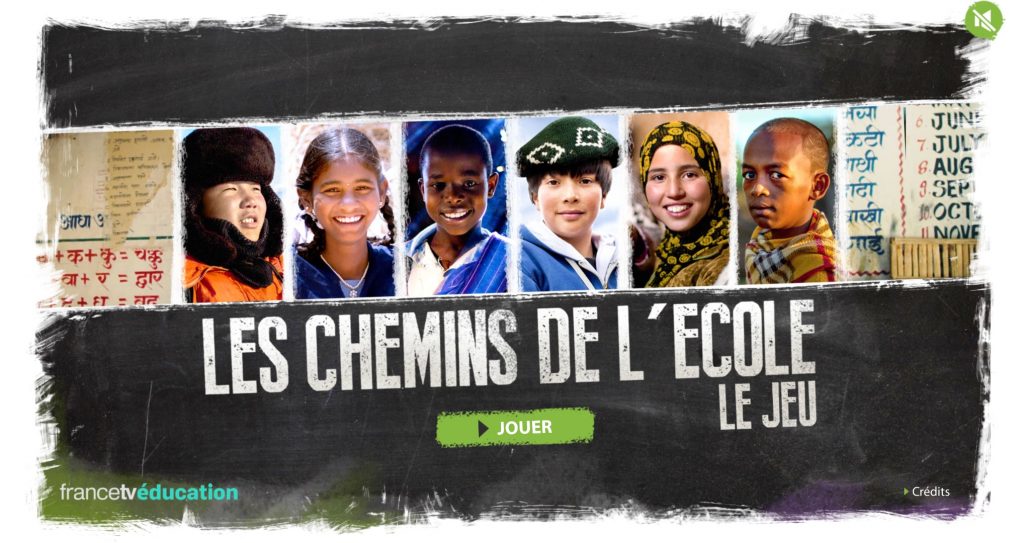 jeu chemin école